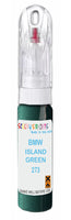 bmw 8 series islandgruen code 273 touch brush and neddle stone chip repair  up paint 1990 1995