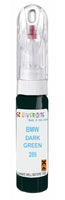 bmw 5 series dunkelgruen code 289 touch brush and neddle stone chip repair  up paint 1993 1999