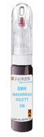 bmw 8 series navarraviolett code 346 touch brush and neddle stone chip repair  up paint 1994 1999