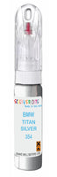bmw 1 series titansilber code 354 touch brush and neddle stone chip repair  up paint 1997 2015