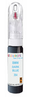 bmw 3 series topasblau code 364 touch brush and neddle stone chip repair  up paint 1998 2004