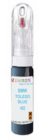 bmw 3 series toledoblau code 482 touch brush and neddle stone chip repair  up paint 2001 2009