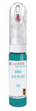 bmw 3 series eisblau code 550 touch brush and neddle stone chip repair  up paint 1993 1998