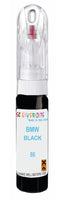 bmw 8 series schwarz code 86 touch brush and neddle stone chip repair  up paint 1990 1997