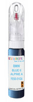 bmw 5 series blau ii alpina code fe60 51g6 touch brush and neddle stone chip repair  up paint 1995 2005