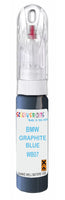 bmw x5 graphitblau code wb07 touch brush and neddle stone chip repair  up paint 2009 2014