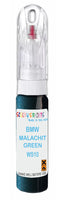 bmw 3 series malachitgruen dunkel code ws10 touch brush and neddle stone chip repair  up paint 2003 2007