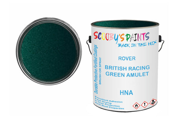 Mixed Paint For Austin Ambassador, British Racing Green Amulet, Code: Hna, Green
