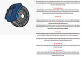 Brake Caliper Paint Seat Azure Blue How to Paint Instructions for use