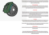 Brake Caliper Paint Porsche Deep Chrome Green How to Paint Instructions for use