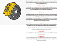 Brake Caliper Paint Ford Golden Yellow How to Paint Instructions for use