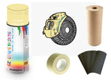 Brake Caliper Paint For Mini Light Beige preparation Bare Metal Paint