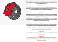 Brake Caliper Paint Land Rover Currant Red How to Paint Instructions for use