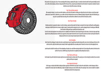 Brake Caliper Paint Kia Currant Red How to Paint Instructions for use