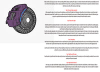 Brake Caliper Paint Seat Dark Violet How to Paint Instructions for use