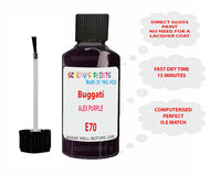 Bugatti ALEX PURPLE Paint Code E70