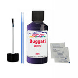 Bugatti ALL MODELS AMETHYST Touch Up Paint Code 205 Scratch Repair Paint