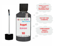 Bugatti BELUGA BLACK Paint Code 900