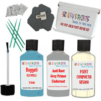 Bugatti BLEU WIMILLE Car Detailing and Polish Finish Kit