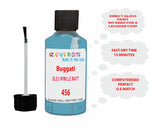 Bugatti BLEU WIMILLE MATT Paint Code 456