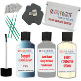 Bugatti CALIFORNIA BLUE MATT Car Detailing and Polish Finish Kit