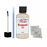 Bugatti ALL MODELS CRAIE Touch Up Paint Code 255 Scratch Repair Paint