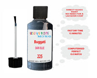 Bugatti DARK BLUE Paint Code 225