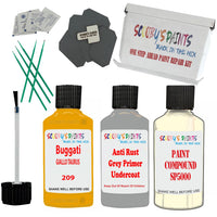 Bugatti GIALLO TAURUS Car Detailing and Polish Finish Kit