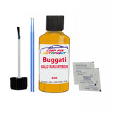 Bugatti ALL MODELS GIALLO TAURUS INTERIEUR Touch Up Paint Code 400 Scratch Repair Paint