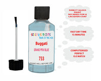 Bugatti GRAND PRIX BLUE Paint Code 733