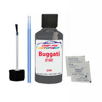 Bugatti ALL MODELS JET GREY Touch Up Paint Code 200 Scratch Repair Paint