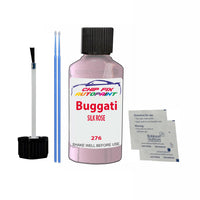 Bugatti ALL MODELSALL MODELS SILK ROSE Touch Up Paint Code 276 Scratch Repair Paint