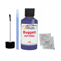Bugatti ALL MODELS VIOLETT INTERIEUR Touch Up Paint Code 250 Scratch Repair Paint