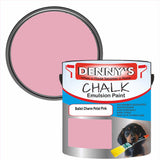 Denny's Chalk Paint For Walls Colour- Ballet Charm Petal Pink - Matte Wipe-Clean Coverage