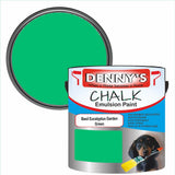 Denny's Chalk Paint For Furniture Colour- Basil Eucalyptus Garden Green - Matte Scuffproof Refresh