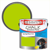 Denny's Chalk Paint For Ceilings Colour- Basil Sage Whisper Green - Matte Stain-Hide Ceiling