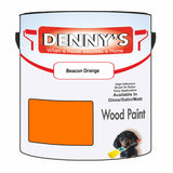 Denny's Wood Paint For Decking Colour- Beacon Orange - Anti-Slip Weatherproof Durable