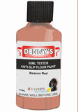 Denny's Floor Paint For Grip Coating Colour- Beacon Red - Anti-Slip Hardwearing Safe