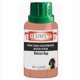 Denny's Stain Paint For Fences Colour- Beacon Red - Weatherproof Uv-Safe Protect