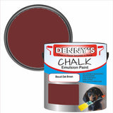 Denny's Chalk Paint For Ceilings Colour- Biscuit Oak Brown - Matte Stain-Hide Ceiling