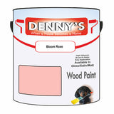 Denny's Wood Paint For Decking Colour- Bloom Rose - Anti-Slip Weatherproof Durable