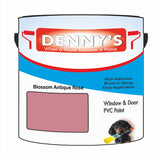 Denny's Plastic Paint For Acrylic Colour- Blossom Antique Rose - Adhesion Chip-Resistant Smooth