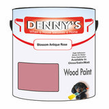 Denny's Wood Paint For Decking Colour- Blossom Antique Rose - Anti-Slip Weatherproof Durable