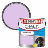 Denny's Chalk Paint For Cabinets Colour- Blossom Fig Purple - Matte Scuffproof Easy-Clean