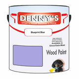 Denny's Wood Paint For Decking Colour- Blueprint Blue - Anti-Slip Weatherproof Durable