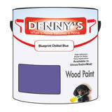 Denny's Wood Paint For Decking Colour- Blueprint Chilled Blue - Anti-Slip Weatherproof Durable