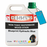 Denny's Stain Paint For Decking Colour- Blueprint Hydraulic Blue - Anti-Slip Weatherproof Nourish