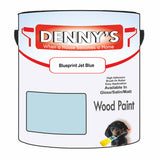 Denny's Wood Paint For Decking Colour- Blueprint Jet Blue - Anti-Slip Weatherproof Durable