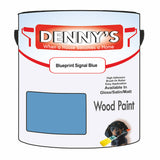Denny's Wood Paint For Decking Colour- Blueprint Signal Blue - Anti-Slip Weatherproof Durable