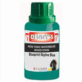 Denny's Stain Paint For Sheds Colour- Blueprint Skyline Blue - Weatherproof Uv-Safe Nourish